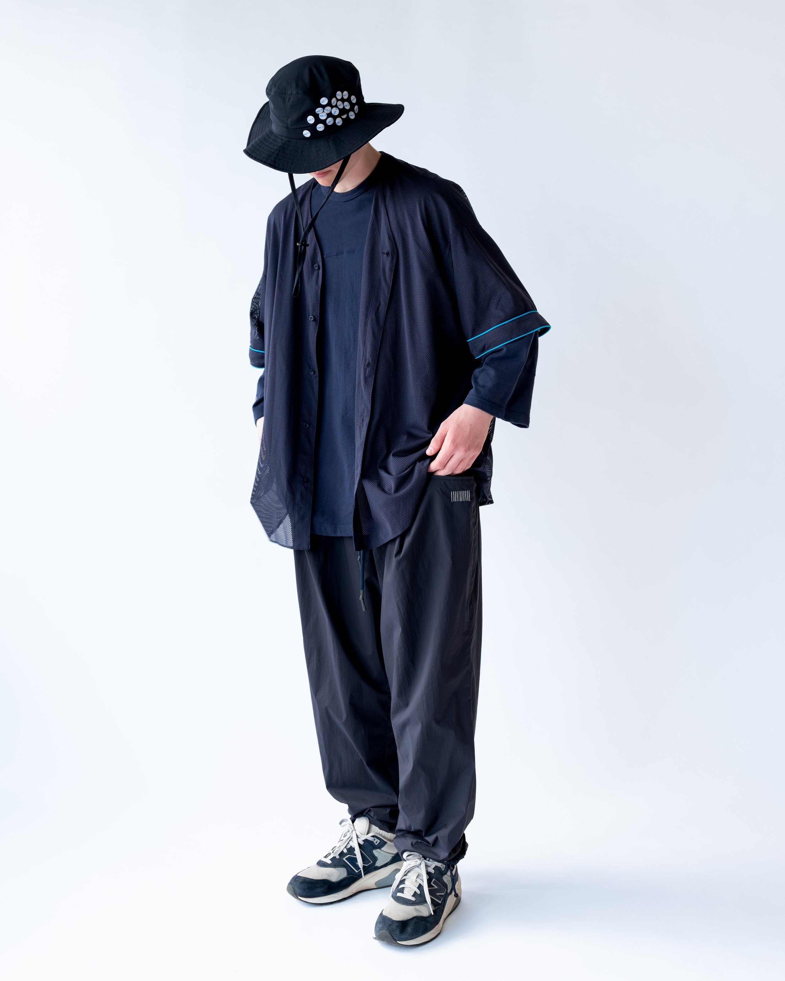 日本製送料無料 S.F.C×eye_C WIDE TAPERED EASY PANTS - パンツ